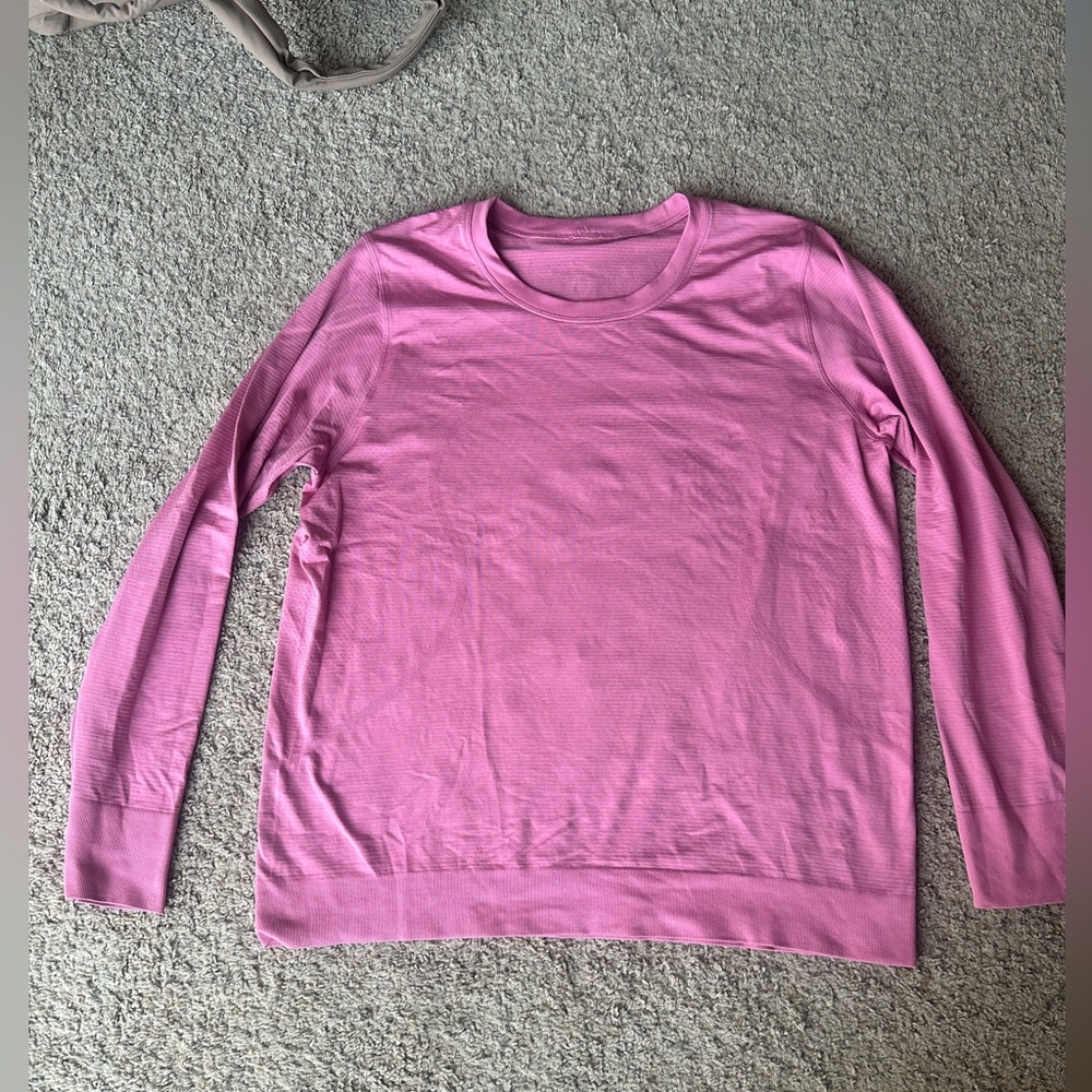 Lululemon - pink swiftly, size 12, like new